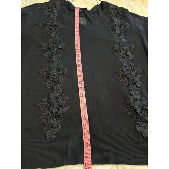 Lane Bryant Embroidered Stretch Knit Sweater Tunic Plus 18/20 Whimsigoth NWT - Picture 13 of 15